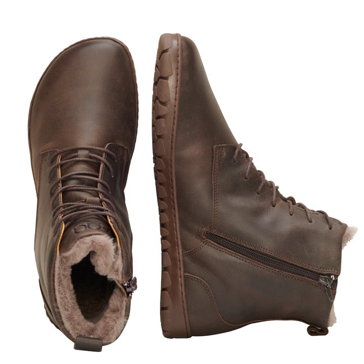 QUINTIC Winter Brown - ZAQQ Barfußschuhe