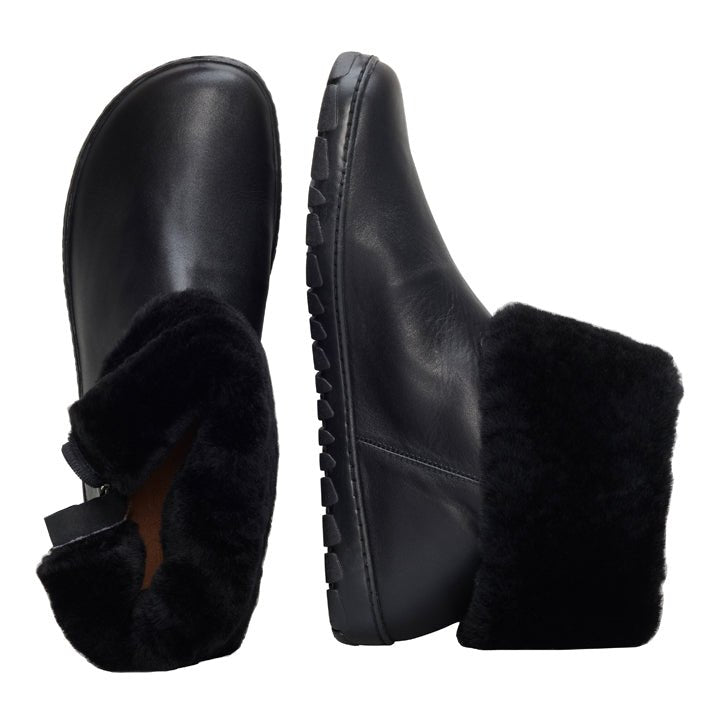 HUQ Winter Black - ZAQQ Barfußschuhe