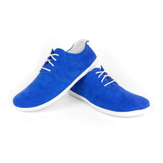 PIQUANT Velours Cobalt - ZAQQ Barfußschuhe