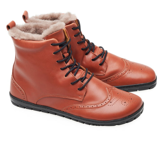 Quintico brogue invernale cognac